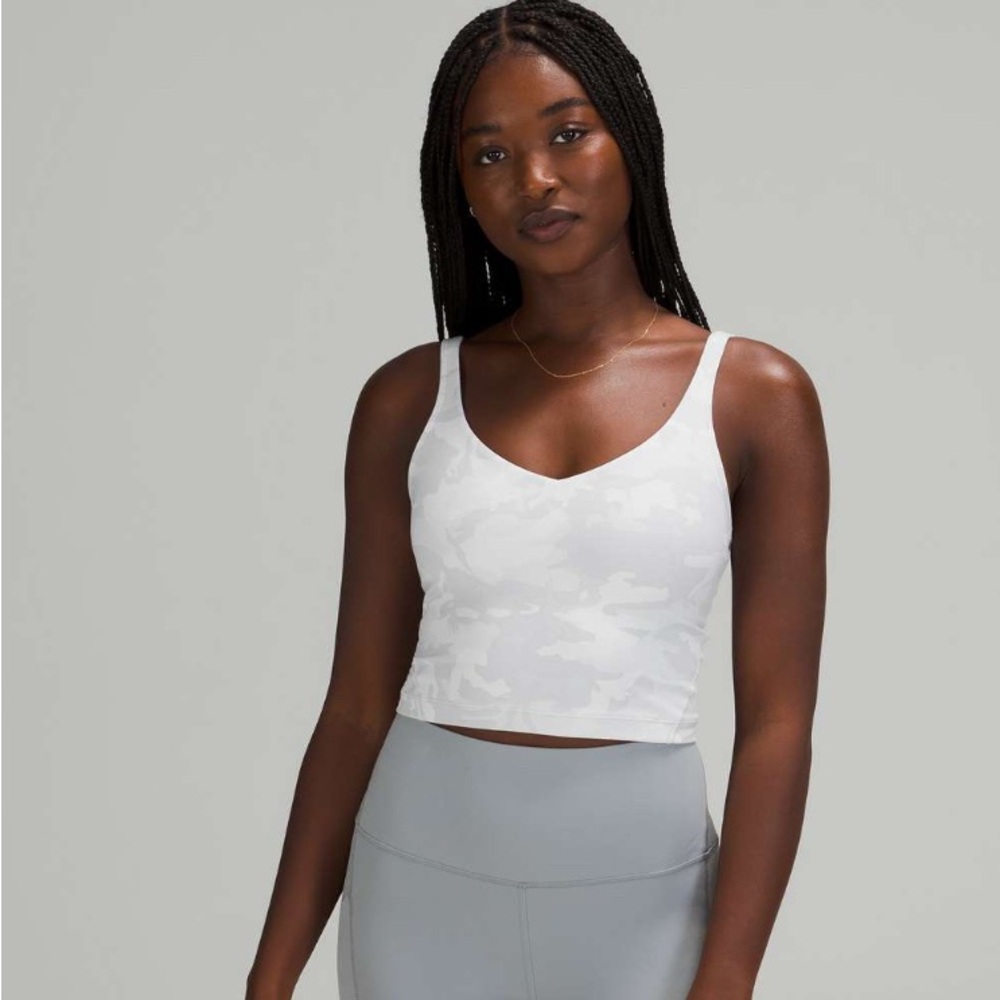 Lululemon Athletica White Tank Top